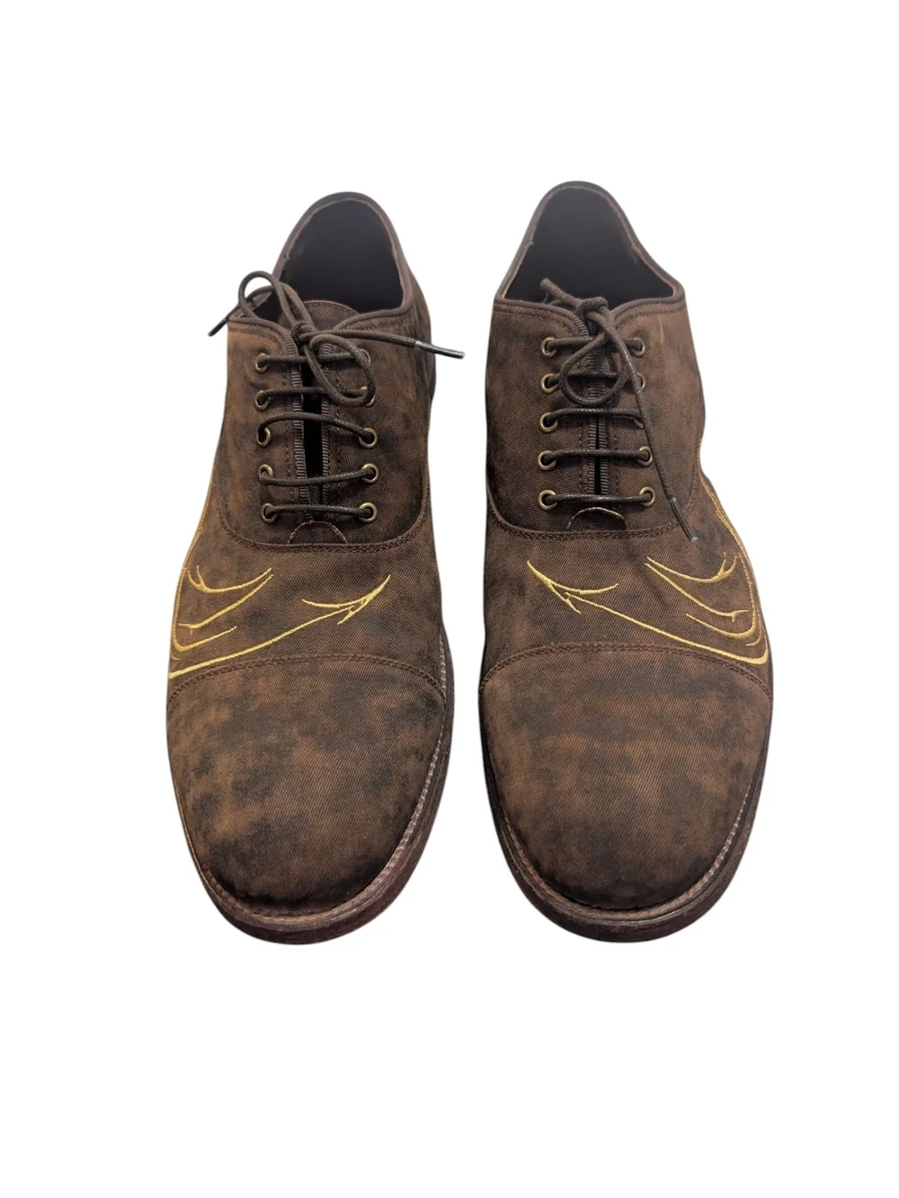 Valse Maitre Custom Embroidered Oxford Shoes